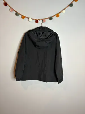 Lucky Brand black cinch waist windbreaker jacket thumbnail 5