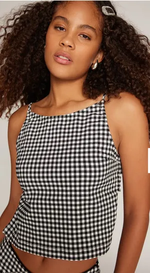 Urban Outfitters NWT Kimchi Blue Little Lies Printed Cami thumbnail 2
