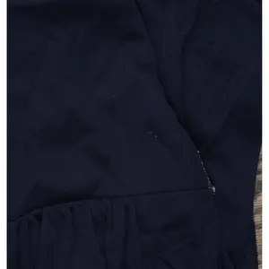 Blondie Nites Juniors One Shoulder Rhinestone Band Gown Dress Navy Blue 5 thumbnail 3