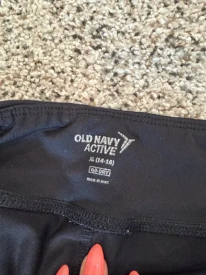 Black Old Navy Leggings thumbnail 2