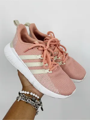 Adidas Women's Questar Flow Peach Running Shoes Size 7.5 thumbnail 11