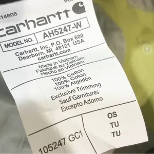 Carhartt Women's Canvas Script Graphic Baseball‎ Cap Hat Green AH5247-W New thumbnail 4
