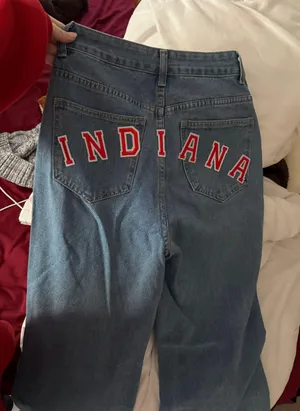 SheIn Indiana University Jeans thumbnail 1