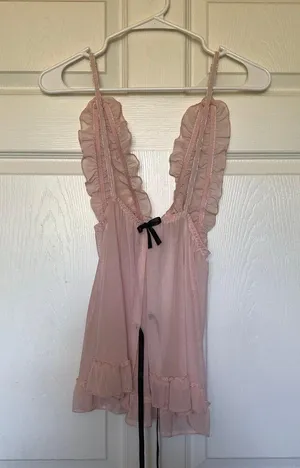 lingerie teddy top Pink Size XL thumbnail 2
