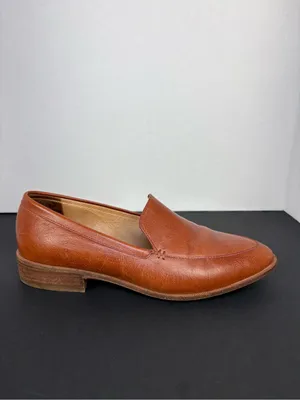 Brown Loafers Leather Slip-On Madewell thumbnail 4