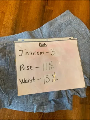 GAP Shorts Medium Blue Stretchy Pockets thumbnail 4