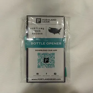 Portland Gear Bottle Opener Logo Keychain thumbnail 2