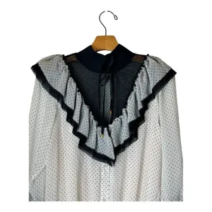 HAH Hot As Hell Bodysuit Women Small Black White Polka Dot Heavy Knecking‎ NWT thumbnail 6