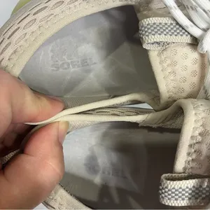 Sorel kinetic impact lace up sneakers women’s size‎ 10 tan yellow activewear thumbnail 10