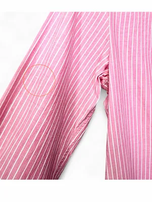 L.L. Bean Women’s Pin Tuck Pleated Long Sleeve Poplin Top Blouse Size S Regular thumbnail 11