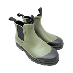 Everlane The Rain Boot in Surplus Green Olive‎ Chelsea Size US 5 thumbnail 1