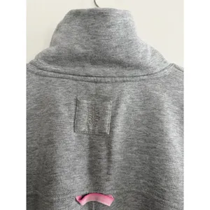 Free People Movement On Your Mark‎ Mock Neck Sweatshirt Gray Women's Size Small thumbnail 4
