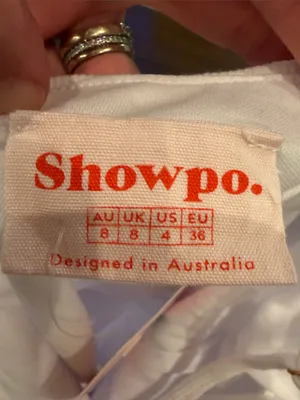 Showpo. Island Babe Mini Ribbed Spaghetti Strap Dress Size 4 NWT - C27-151 thumbnail 3