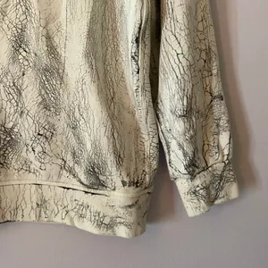 Lululemon Perfectly Oversized Crew White Black Pullover Sweatshirt 8 / Medium thumbnail 5