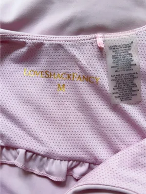 LoveShackFancy Astoria Cutout Active Skort Mini Dress Pink M Balletcore Tennis thumbnail 3