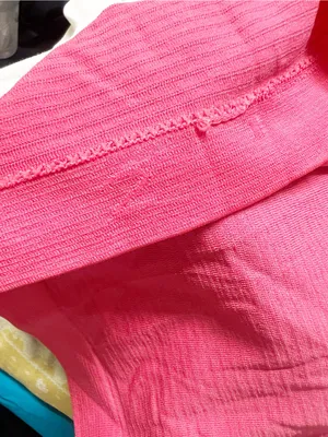 Lululemon Women's Pink Collared Cropped Short-Sleeve Polo thumbnail 8