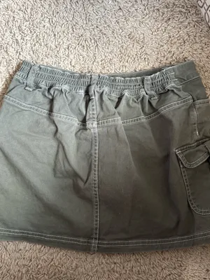wild fable Olive Green Cargo Skort with Buckle Pocket thumbnail 2