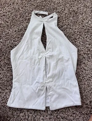White Tank Top Size XS thumbnail 2