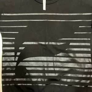 Fabletics black logo crewneck sweatshirt thumbnail 2