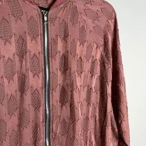 Religion We Live in Black burgundy textured Spirit Tunic jacket thumbnail 4