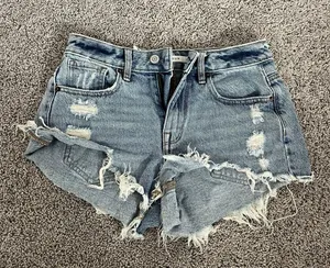 PacSun High Rise Festival Jean Shorts thumbnail 1