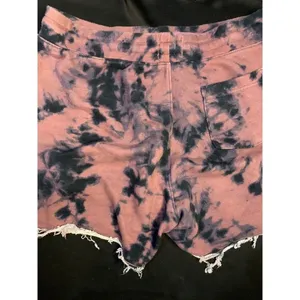 Hollister California Jogger 5” tye dye distressed lounge shorts‎ SZ L thumbnail 3