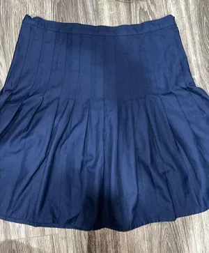 Lands End Blue Pleated Skirt size 16 thumbnail 1