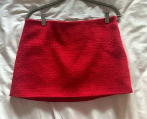 ZARA Red Skirt thumbnail 1
