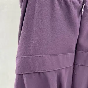 Lulu’s plum short formal dress NWT small halter layers flowy dance wedding party thumbnail 6