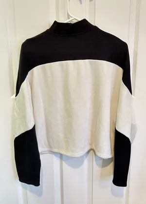 ZARA Mock Neck Sweater thumbnail 3