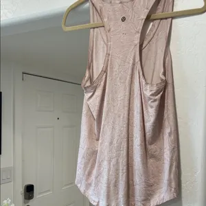 Lululemon Pink Sleeveless Women's Top thumbnail 3
