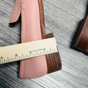 Madewell Pink Leather Slip On‎ The Frances Loafer Women's Size 7 thumbnail 12