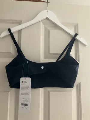 CRZ Yoga Seamless Navy Sports Bra thumbnail 2