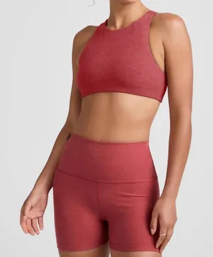 Beyond Yoga Spacedye Refocus Bra Faded Rose Heather Size XS thumbnail 1