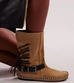 Free People Coronado Mocc Boots NEW size 9 thumbnail 1