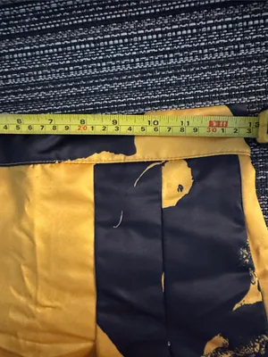 Amazon Yellow and Black Floral Maxi Skirt thumbnail 5