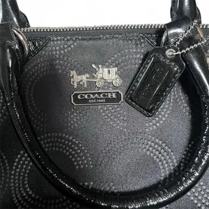 Coach Madison Sophia Dotted Op Art Satchel Bag thumbnail 6
