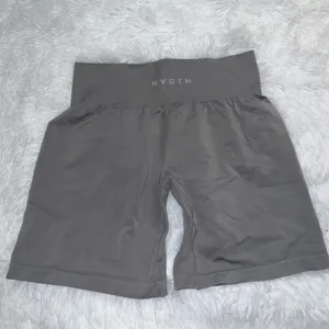 NVGTN Biker Shorts Light Gray Workout Short Size Large thumbnail 2