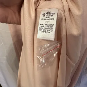 Lulu's Size Medium Glamor Galore Blush Pink Button Back 3/4‎ Sleeve Maxi Dress thumbnail 9