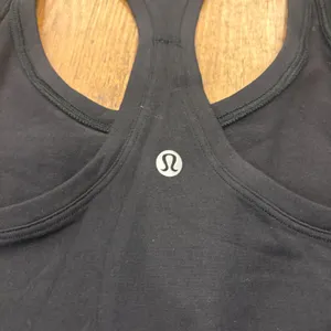Lululemon Cool Racerback II Tank Top Women’s Size 6 Black Activewear Gym Yoga thumbnail 6