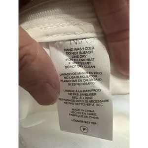 NIA The Label Taurus Top XS White Ruched Satin Corset‎ Bodice Long Sleeve Mesh thumbnail 9