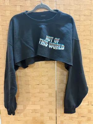 Boys Lie Not of This World Cropped Sweatshirt ASO Kelsea Siesta Key OS thumbnail 3