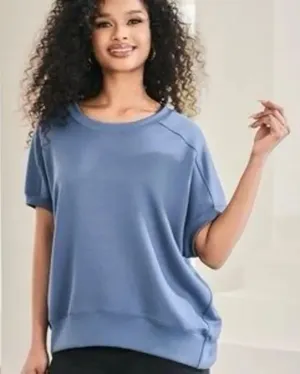 Betabrand boxy muscle sweatshirt large thumbnail 1