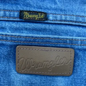 Wrangler Vintage Blue Denim Jean Distressed Pants thumbnail 4
