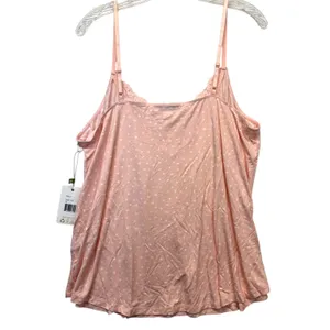 P.J. Salvage Pink Lace Cami XL Star Print Pajama Sleep Tank NWT thumbnail 6