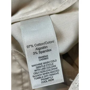 Van Heusen Studio City Short Modern Fit Bermuda Length Beige NWT Size 14 thumbnail 9