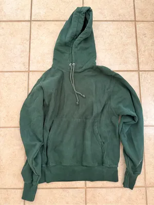 Champion Forest Green Pullover Hoodie thumbnail 1