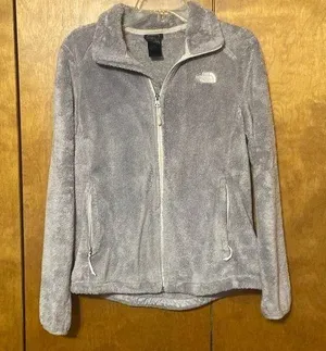 North Face Fleece Zip up Jacket medium thumbnail 1