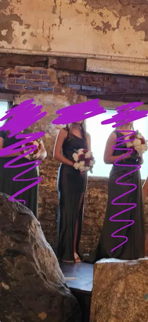 David's Bridal Bridesmaid Dress thumbnail 12