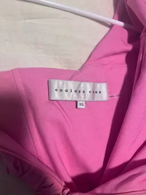Boutique one shoulder top Pink Size XS thumbnail 2